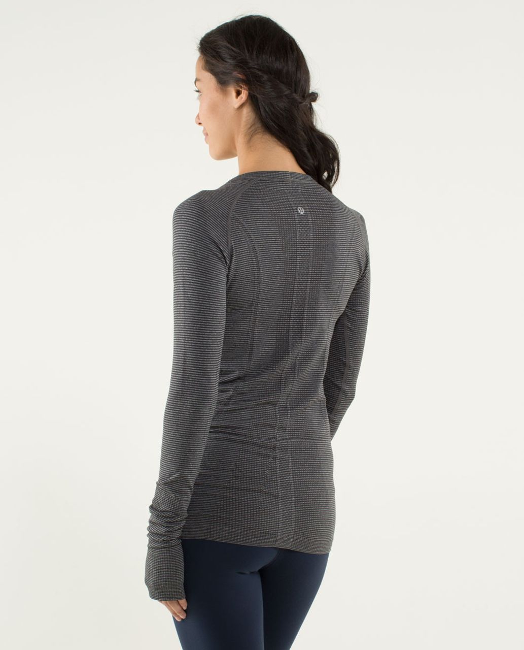 Lululemon Run:  Swiftly Tech Long Sleeve - Heathered Soot