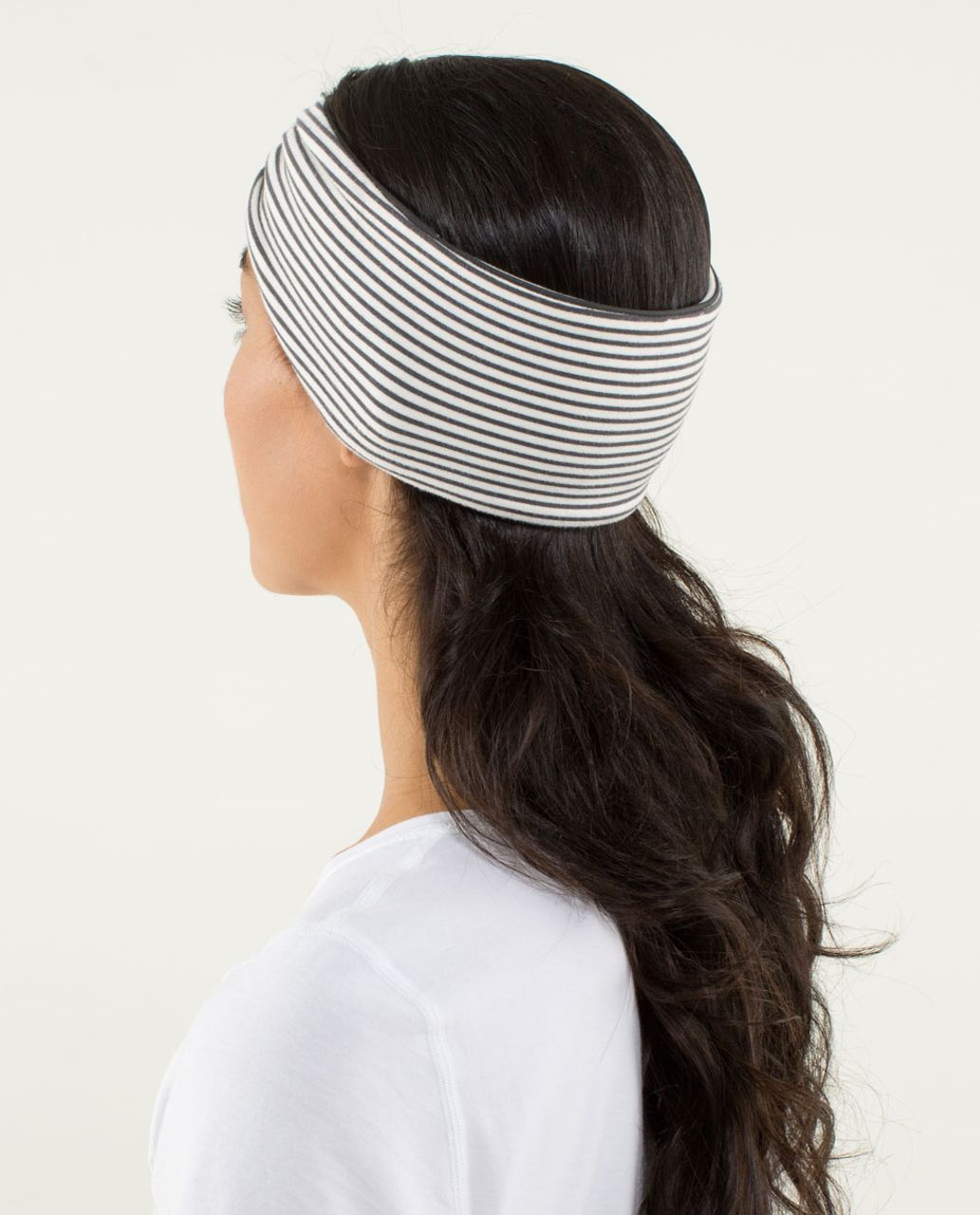 Lululemon Run With Me Ear Warmer - Hyper Stripe Angel Wing / Angel Wing