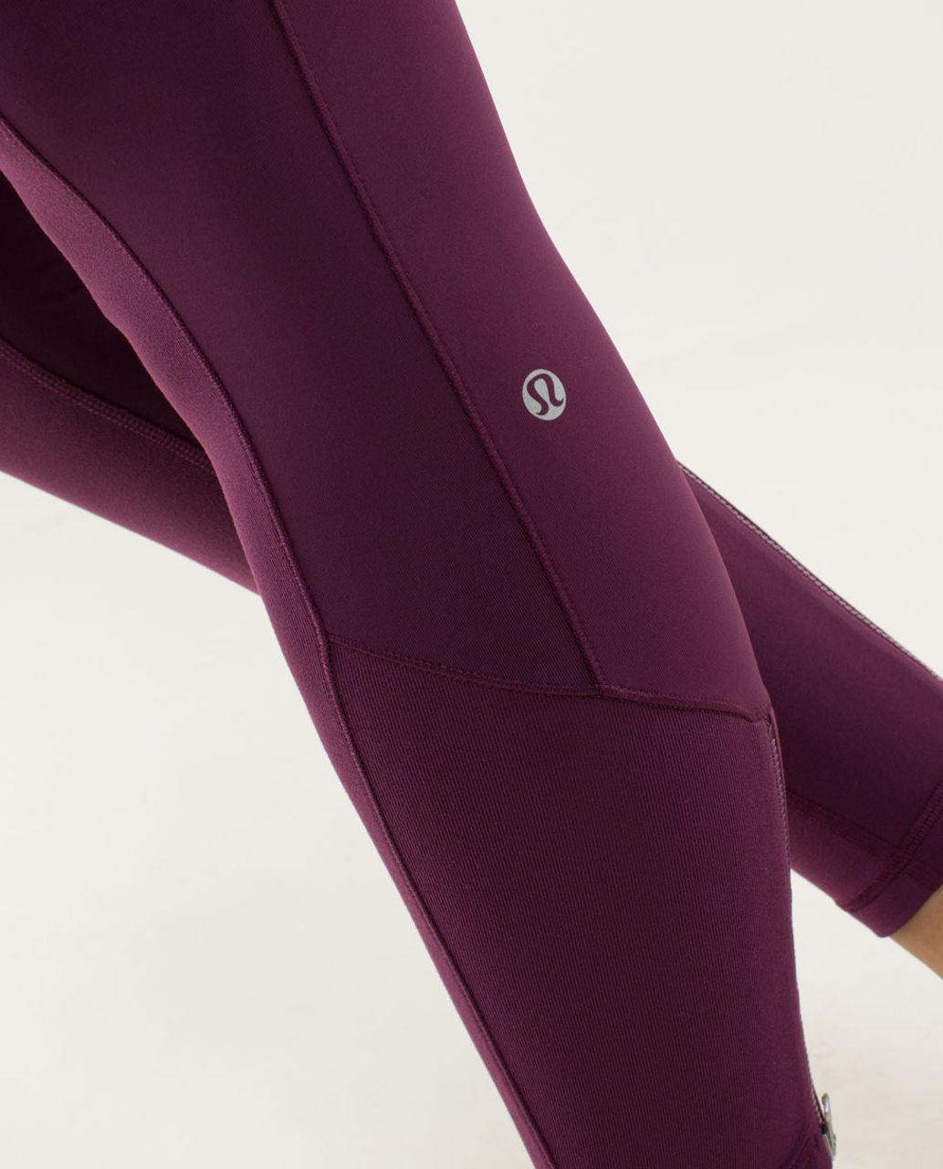 Lululemon Give Me Qi Pant - Plum / Hyper Stripe Raspberry Glo Light / Raspberry Glo Light