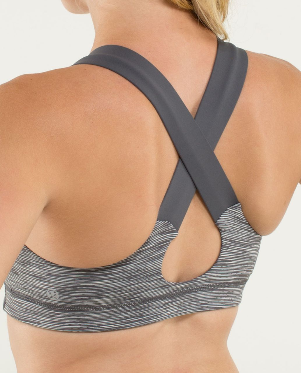 Lululemon All Sport Bra - Steep Stripe Bleached Coral Horizontal