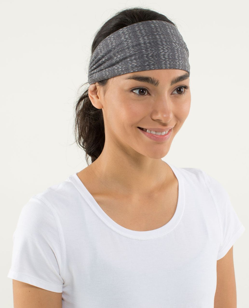 Lululemon Bang Buster Headband *Reversible - Ziggy Wee October Angel Wing / Angel Wing