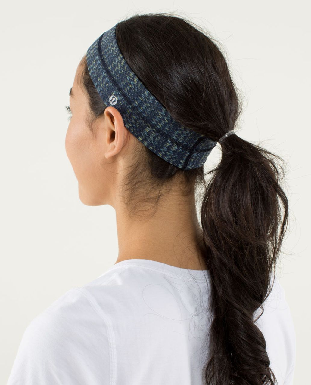 Lululemon Fly Away Tamer Headband - Ziggy Wee August Inkwell