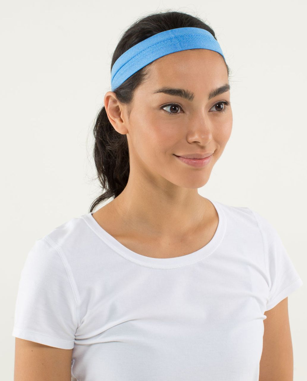 Lululemon Swiftly Headband - Heathered Cornflower