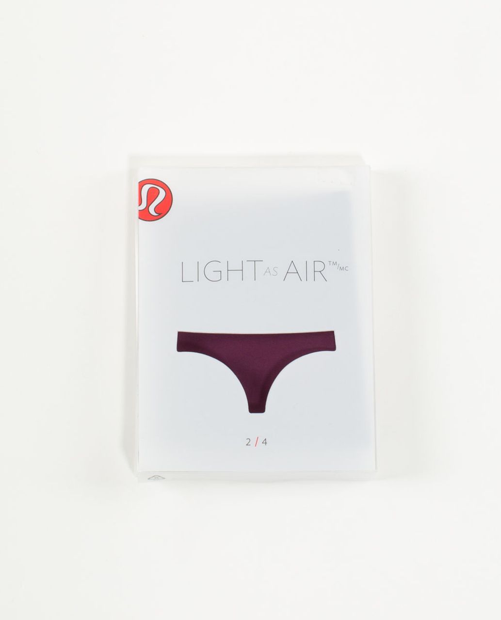 Lululemon Light As Air Thong - Plum