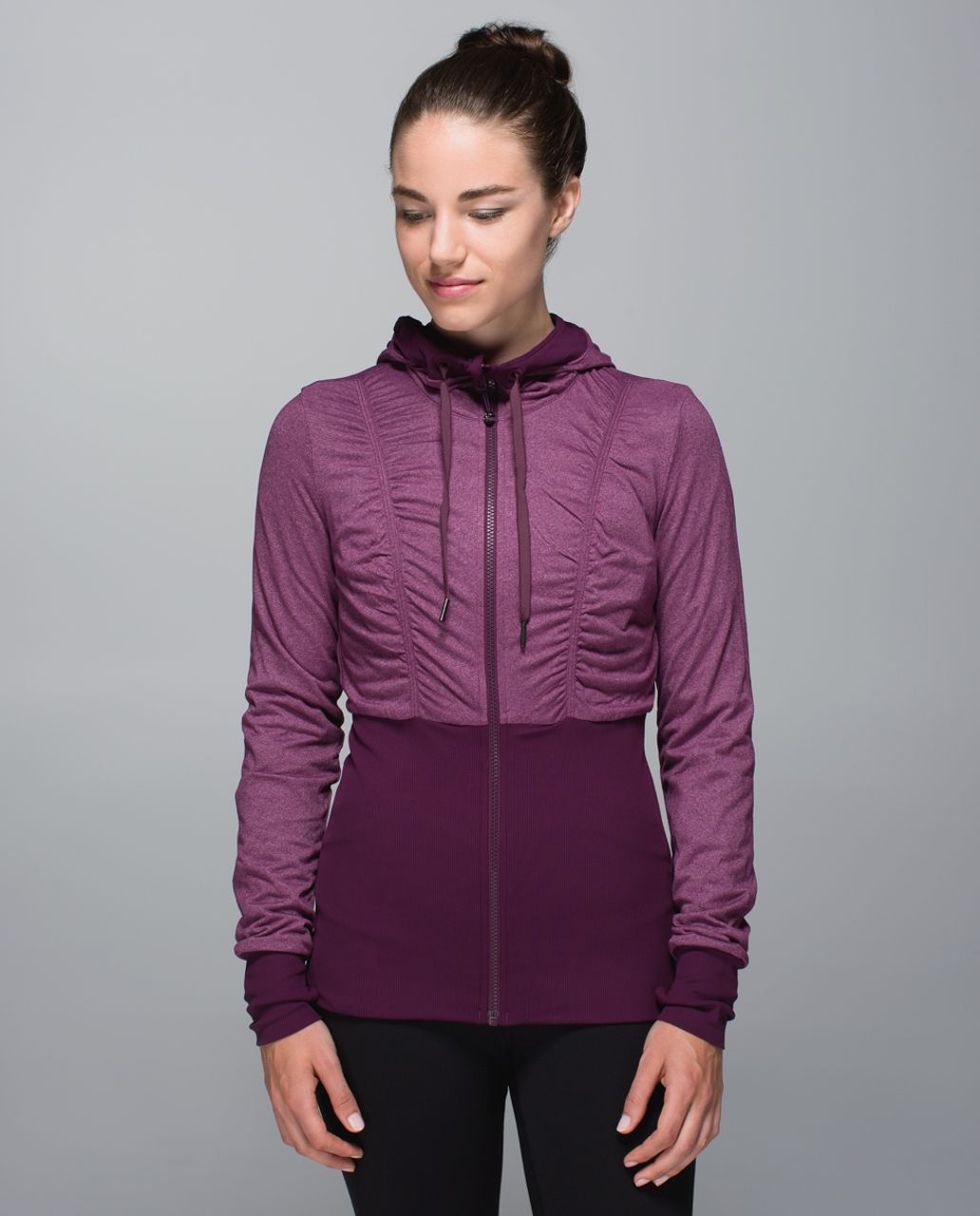 Lululemon Dance Studio Jacket III - Plum - lulu fanatics