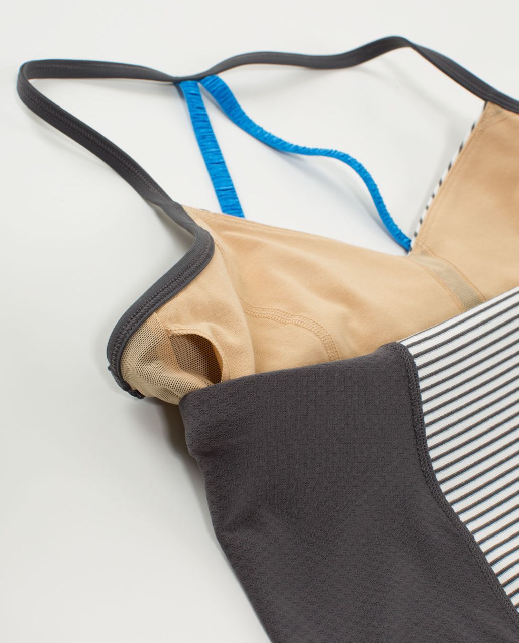 Lululemon Bend & Flow Tank - Hyper Stripe Angel Wing / Soot Light ...