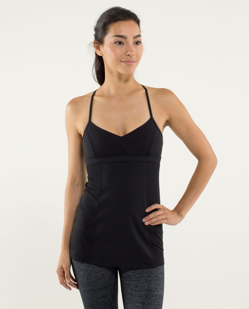 Lululemon Bend & Flow Tank - Black - lulu fanatics