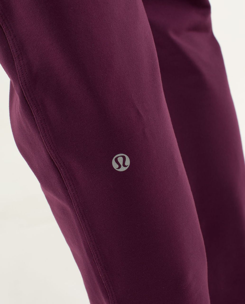 Lululemon Trouser Pant - Plum / Hyper Stripe Raspberry Glo Light