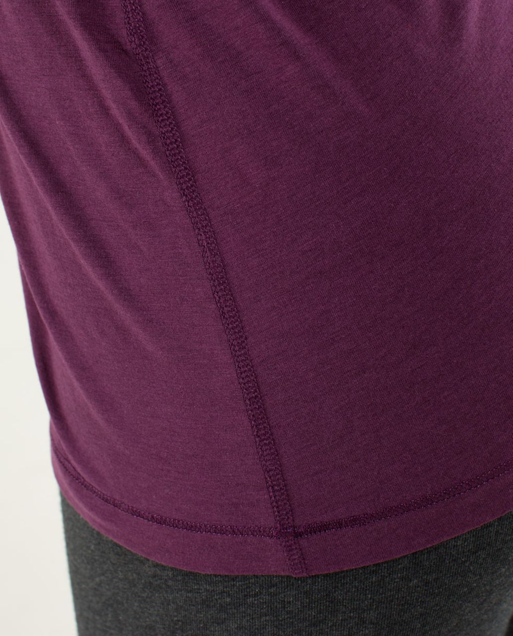 Lululemon Modern Racerback - Plum / Hyper Stripe Plum