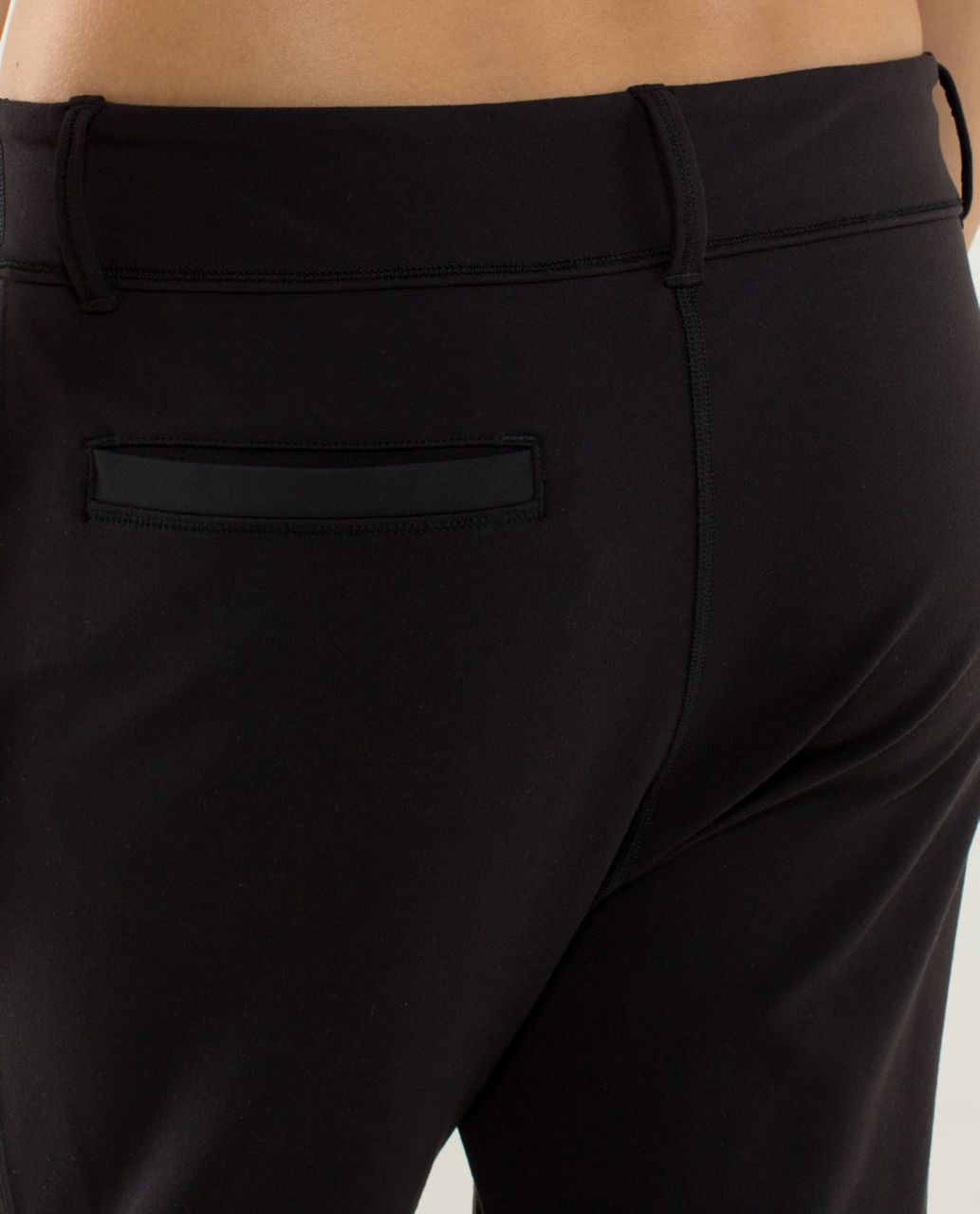 Lululemon Trouser Pant - Black / Hyper Stripe Angel Wing