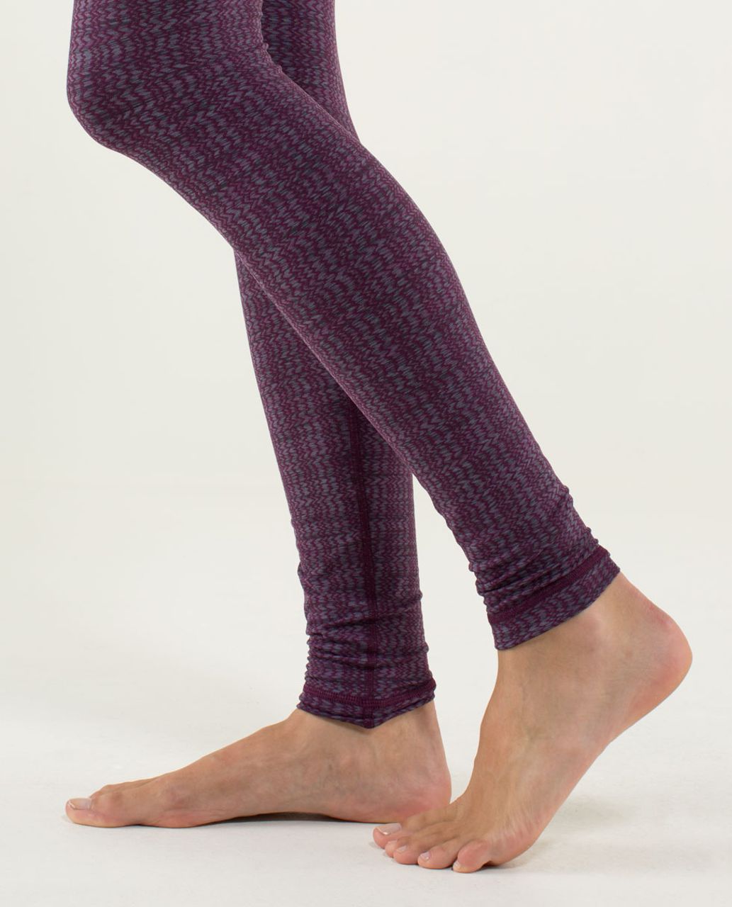 Lululemon Wunder Under Pant *Textured - Ziggy Wee September Plum