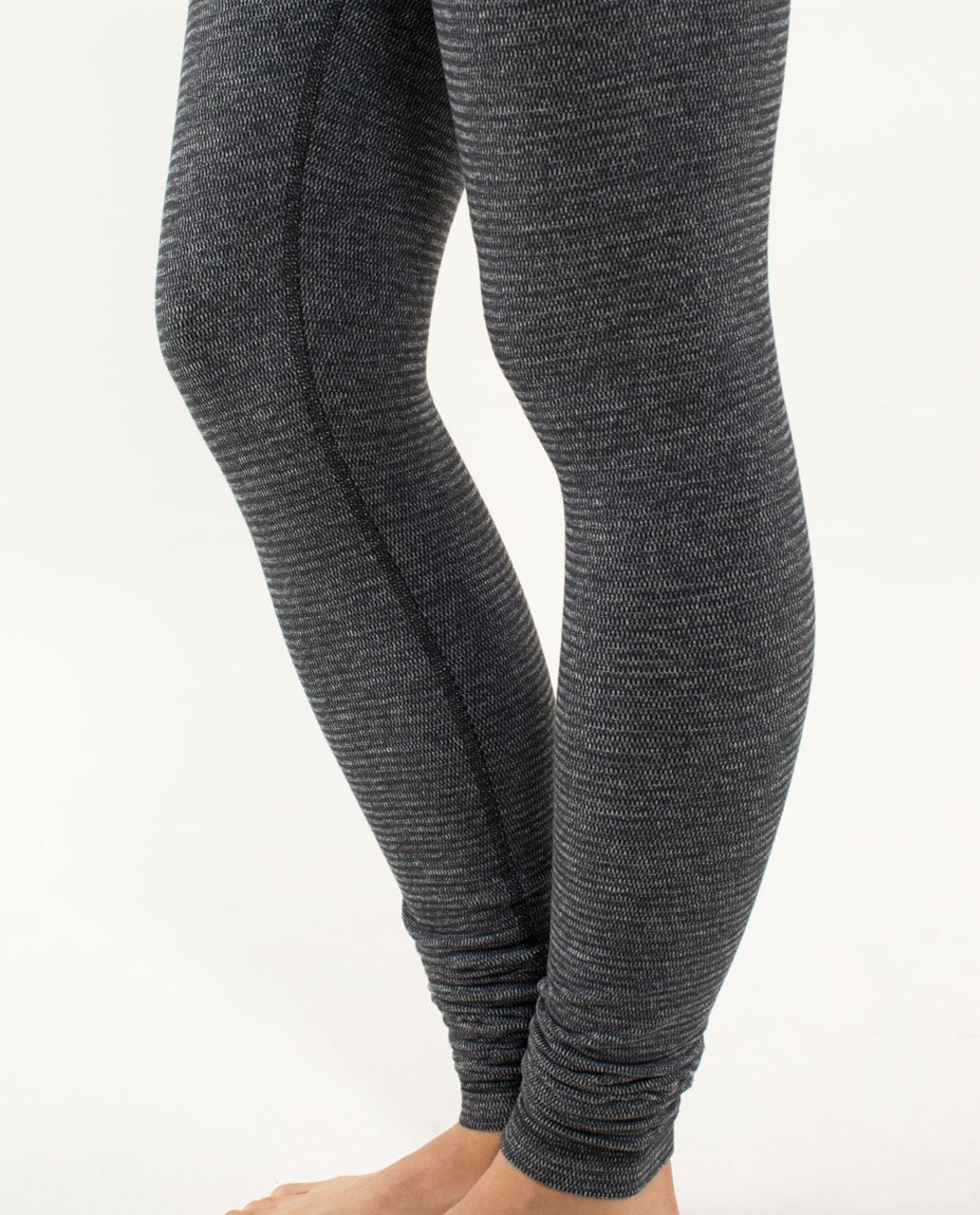 Lululemon Wunder Under Pant *Textured - Black / Deep Coal