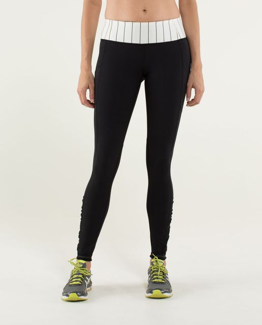 Lululemon Speed Tight V - Strive Multi Black - lulu fanatics