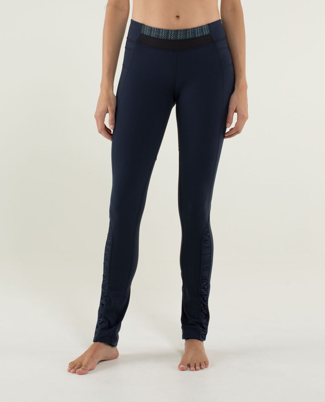 Lululemon City Pulse Pant - Plum / Black / Ziggy Wee August Glo