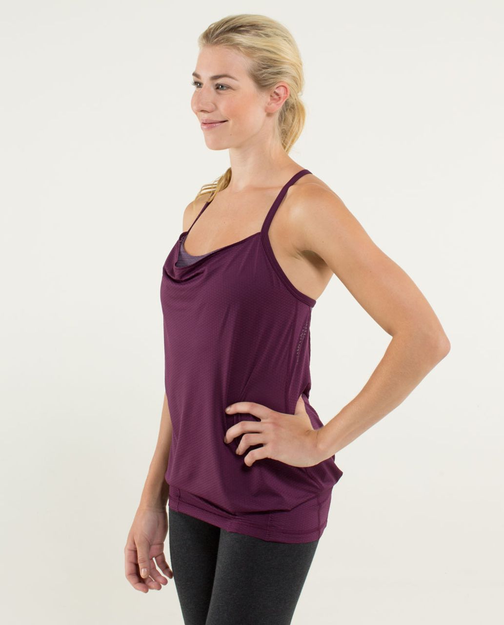 Lululemon C.Y.B Tank - Plum / Wee Are From Space September Plum