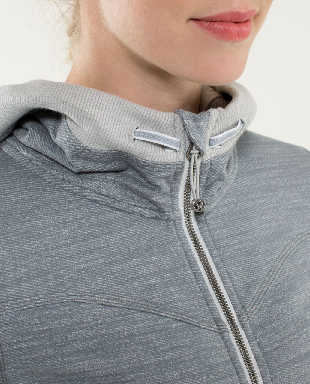 Lululemon Bliss Break Hoodie - Commuter Denim Slate / Silver Spoon