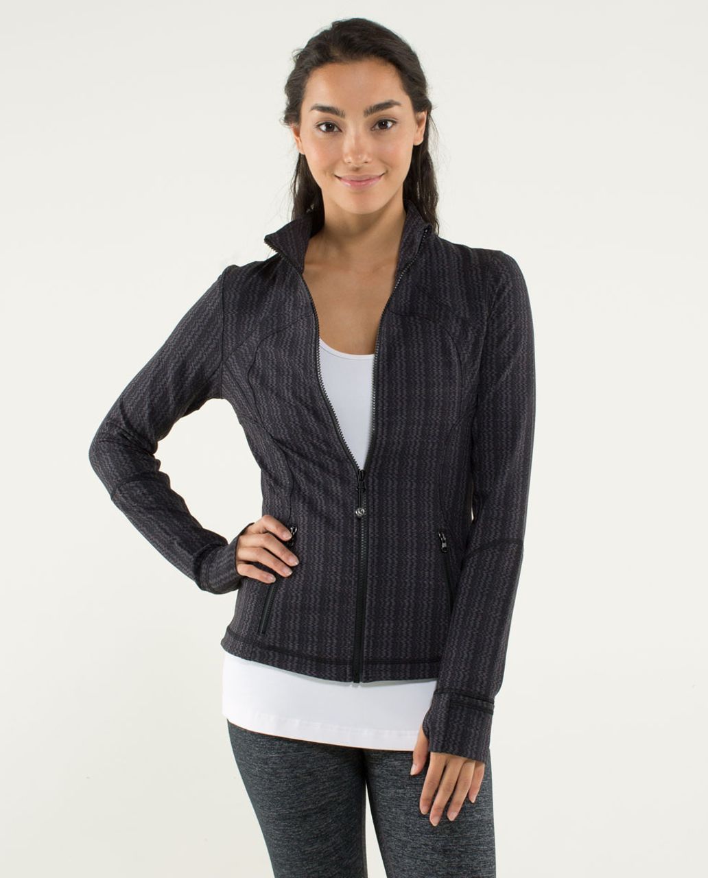 Lululemon Forme Jacket *Cuffins - Ziggy Wee September Black