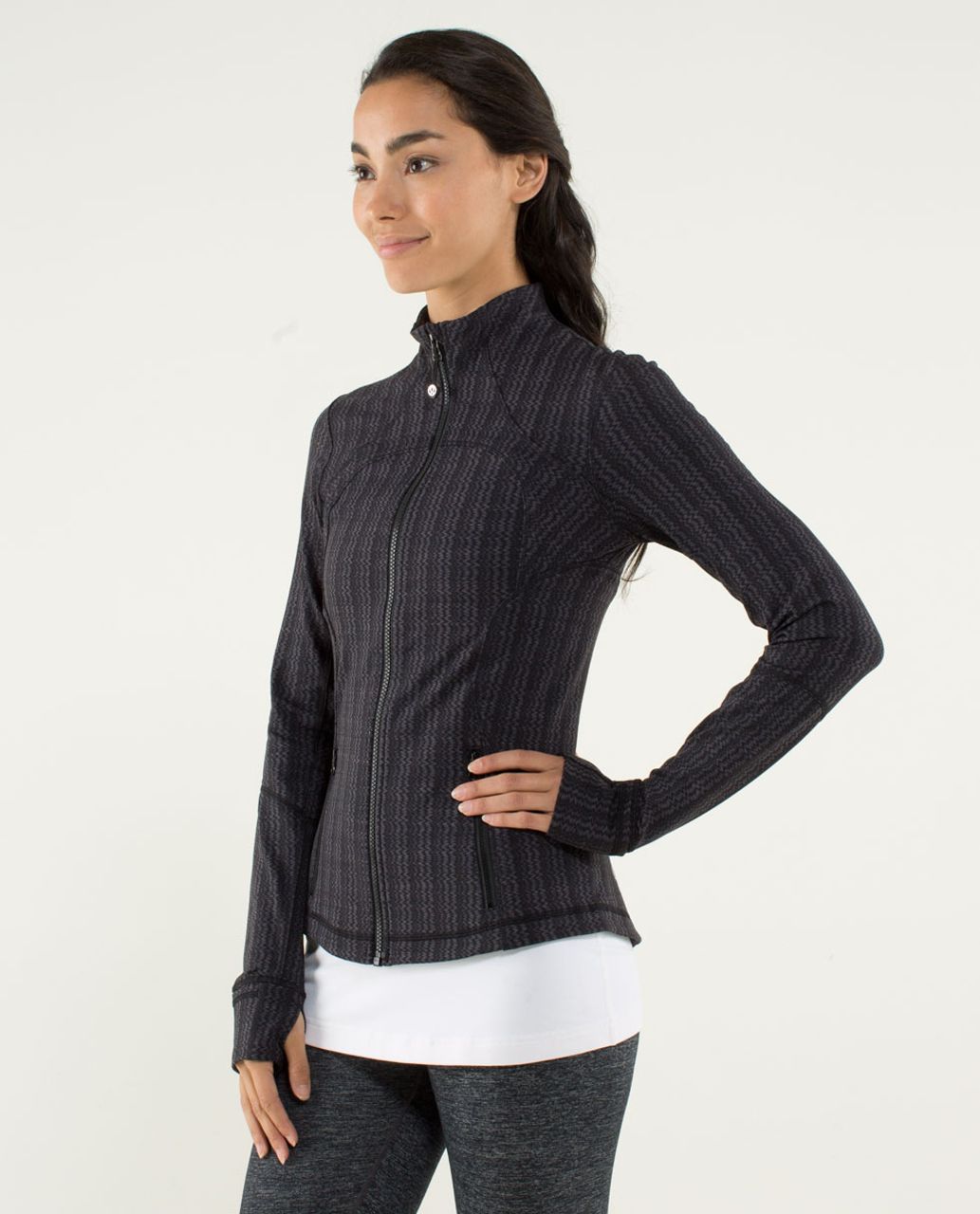 Lululemon Forme Jacket *Cuffins - Ziggy Wee September Black