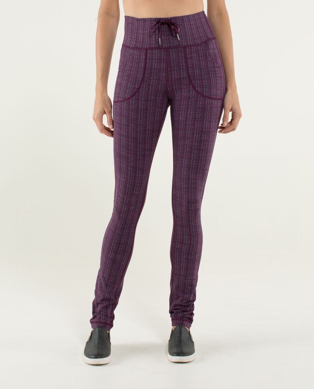 Lululemon Skinny Will Pant *Textured - Ziggy Wee September Plum