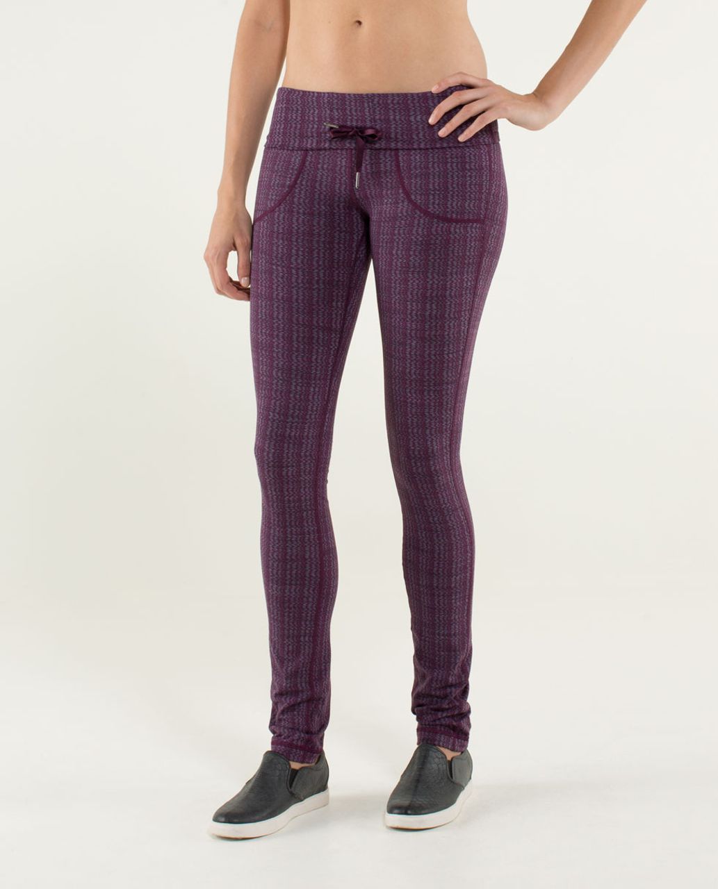 Lululemon Skinny Will Pant *Textured - Ziggy Wee September Plum