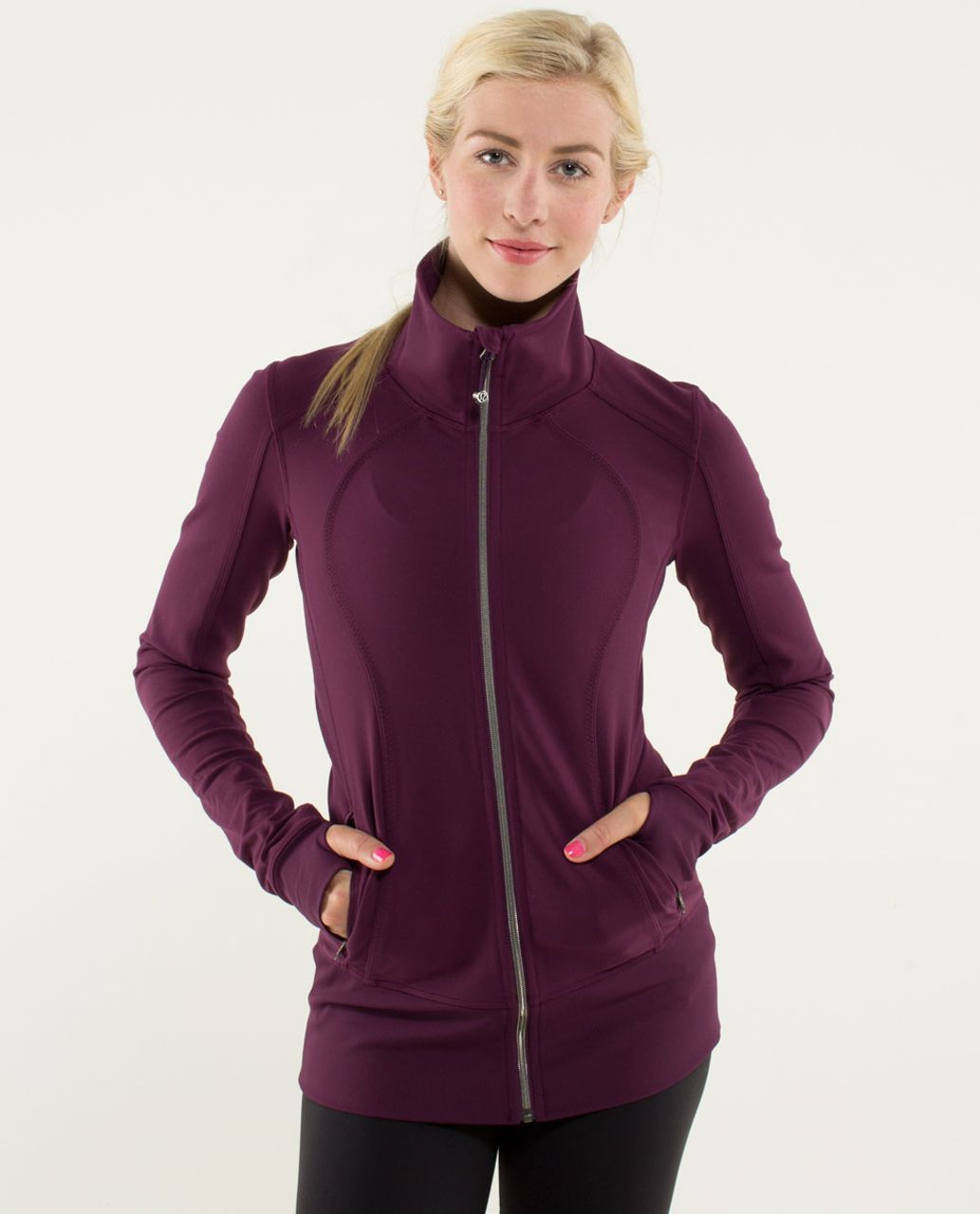 Lululemon Nice Asana Jacket - Plum