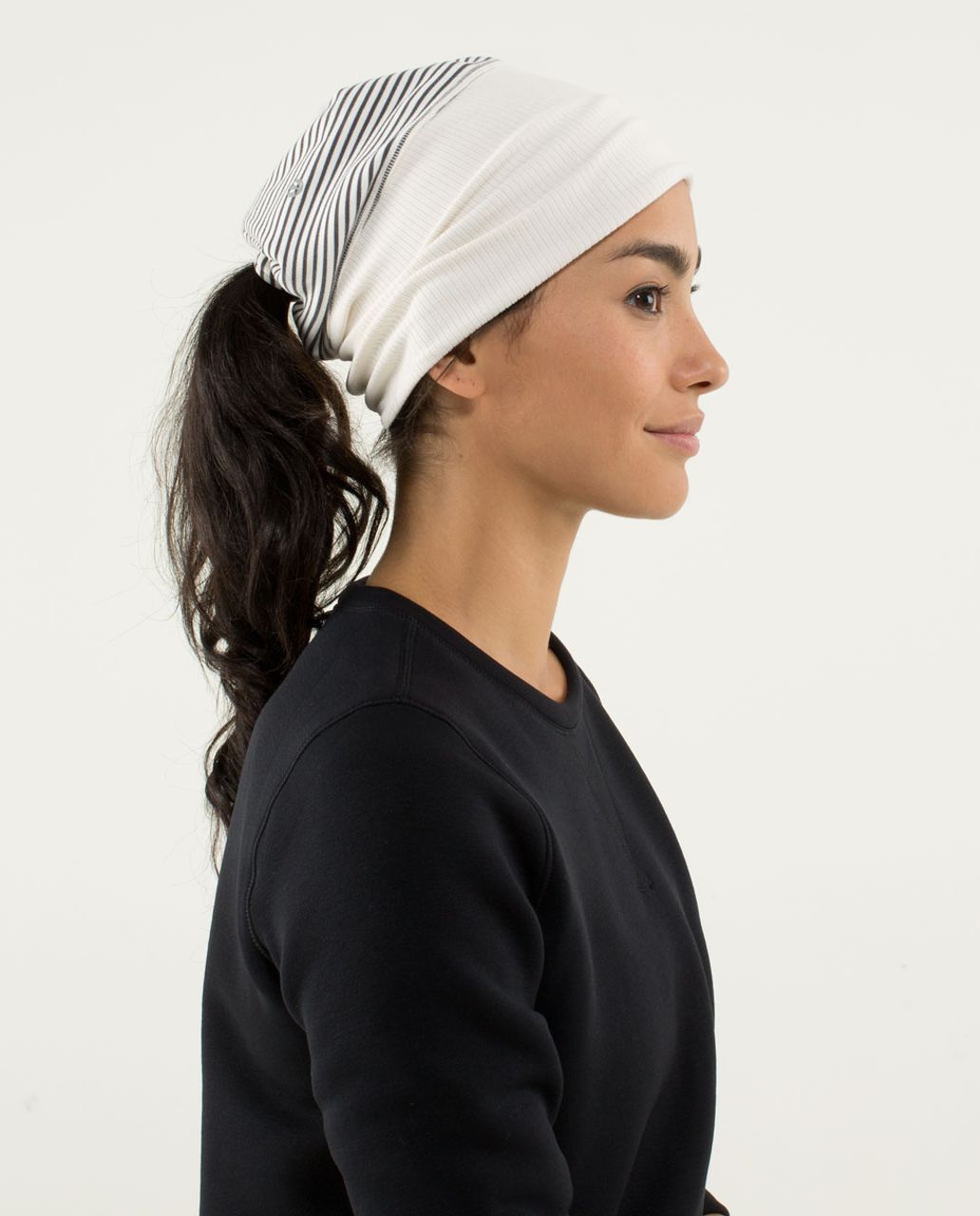 Lululemon Run With Me Toque - Hyper Stripe Angel Wing / Angel Wing