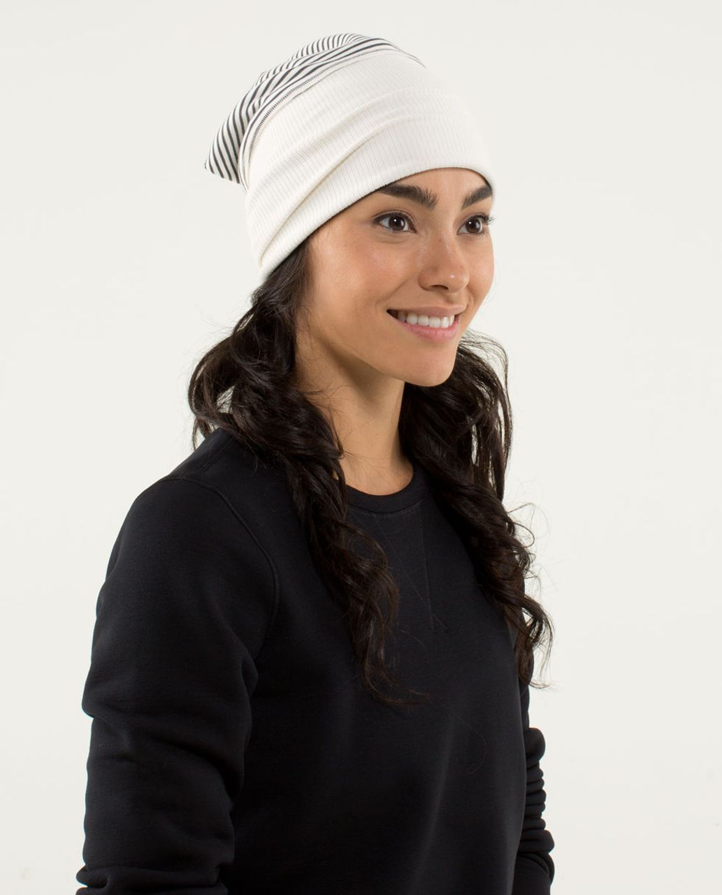 Lululemon Run With Me Toque - Hyper Stripe Angel Wing / Angel Wing