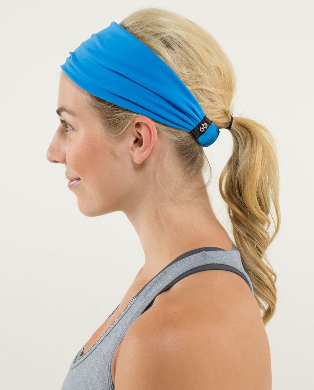 Lululemon Bang Buster Headband *Reversible - Cornflower / Black