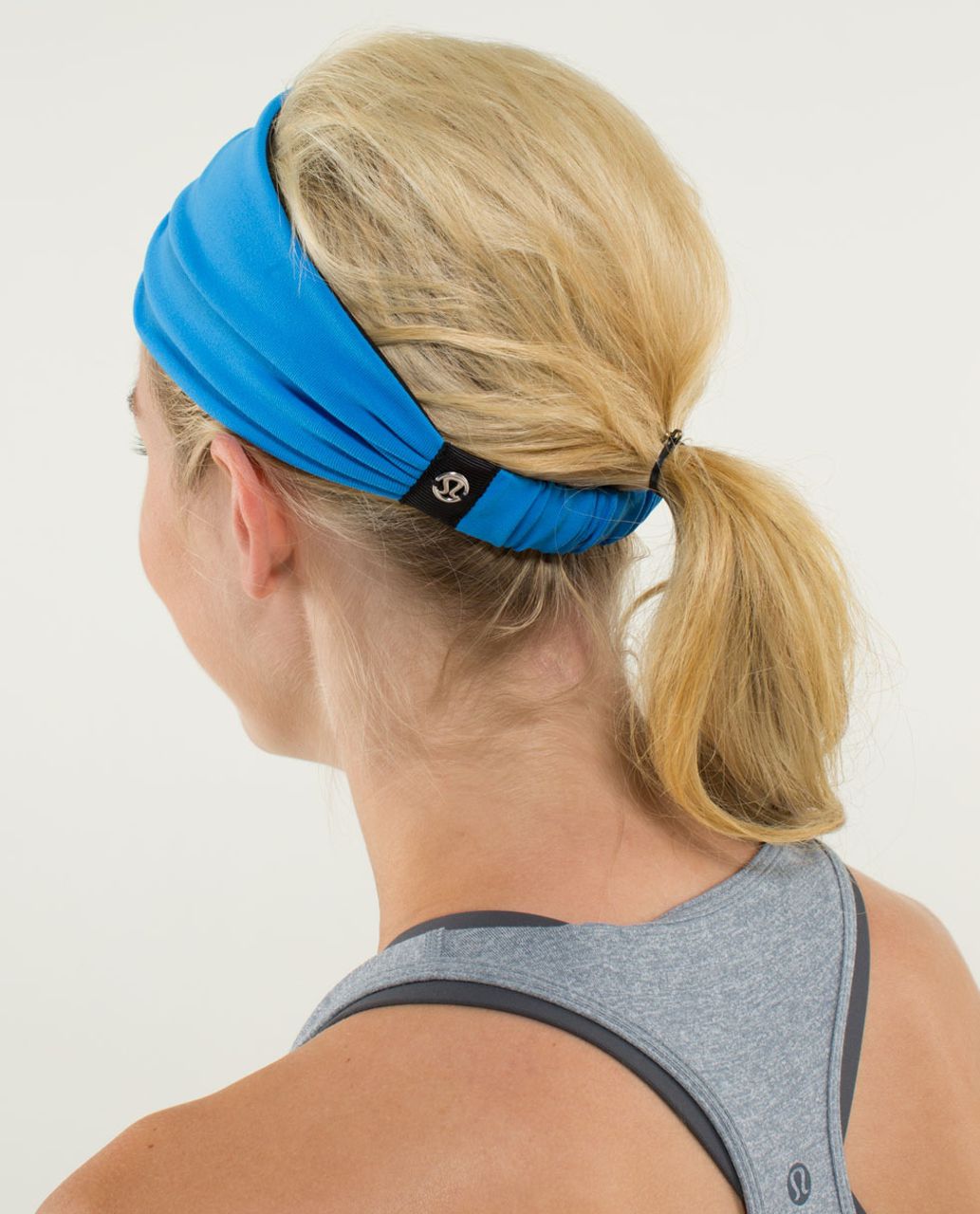 Lululemon Bang Buster Headband *Reversible - Cornflower / Black