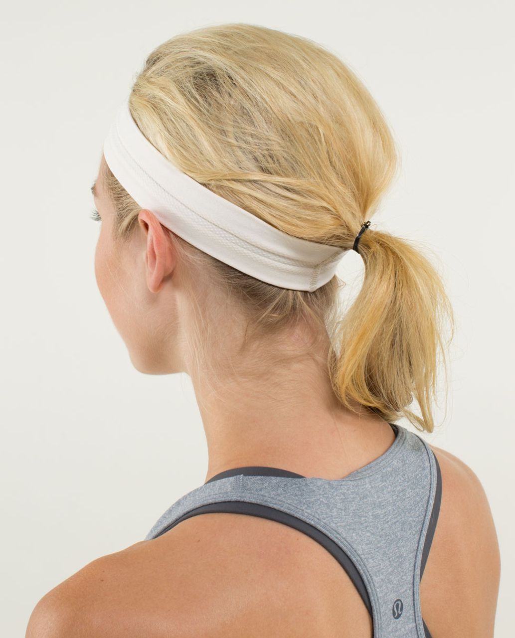 Lululemon Swiftly Headband - Heathered Angel Wing