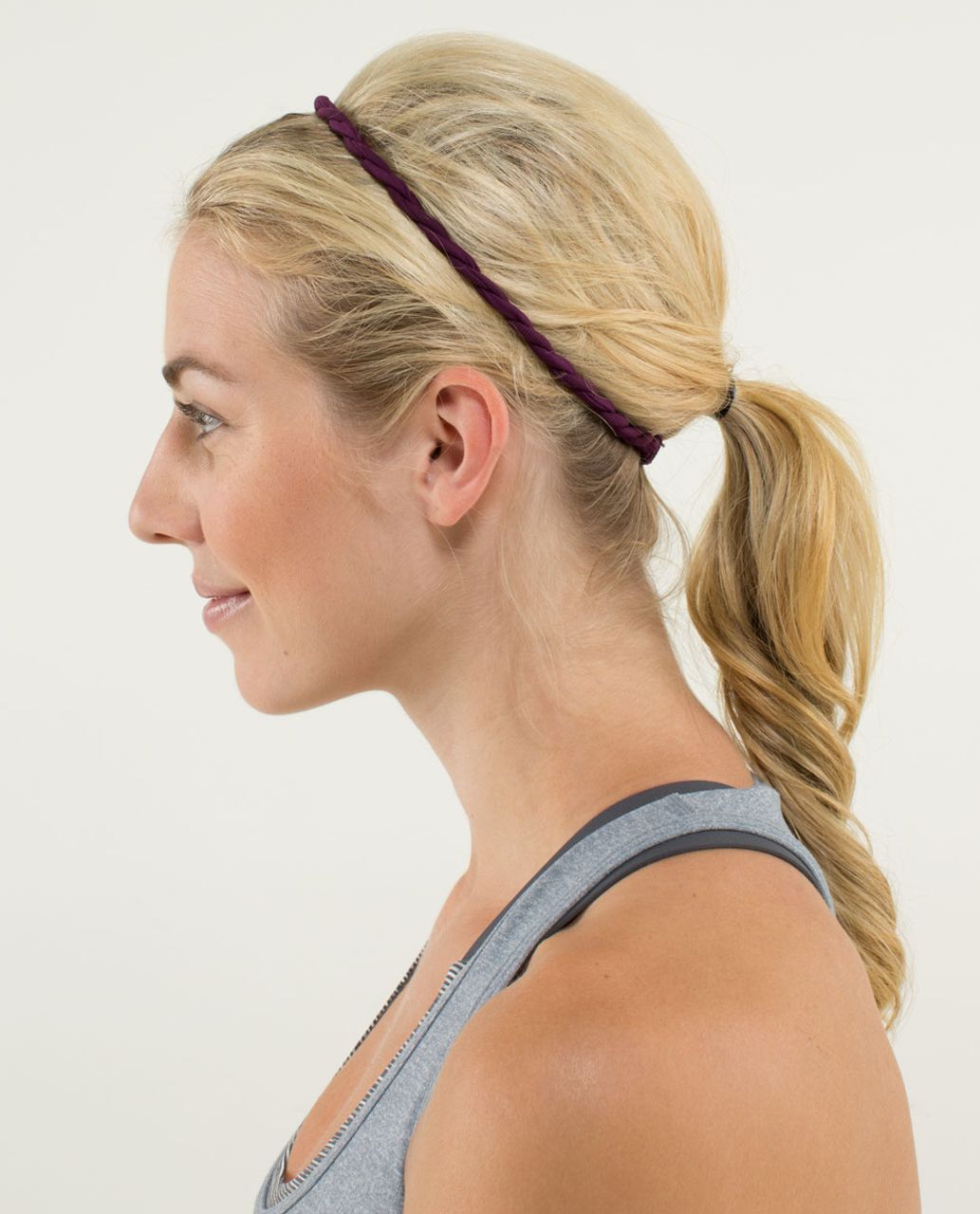 Lululemon Charming Twist Headband - Plum