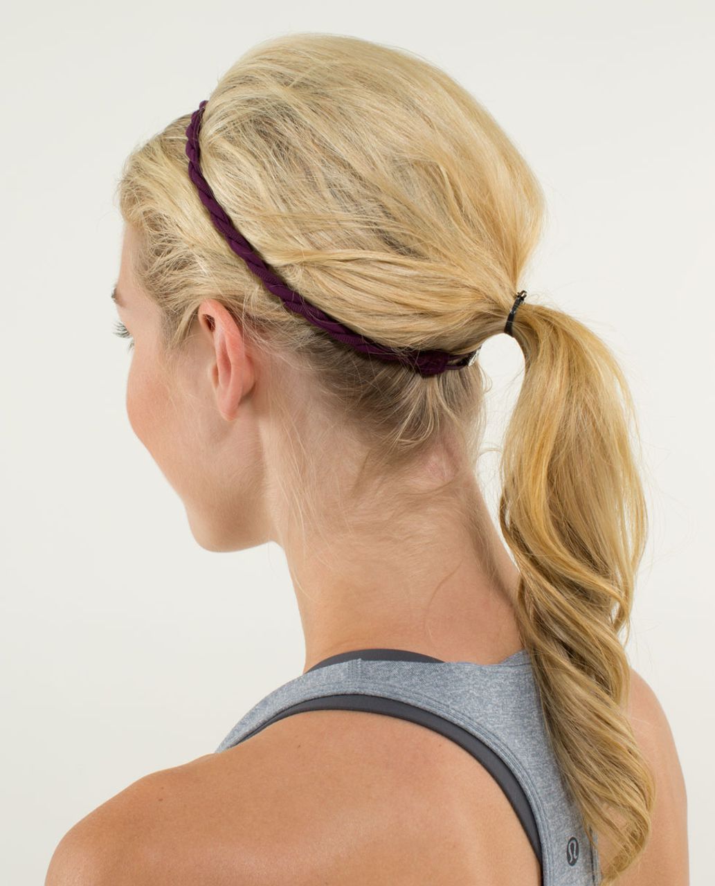 Lululemon Charming Twist Headband - Plum