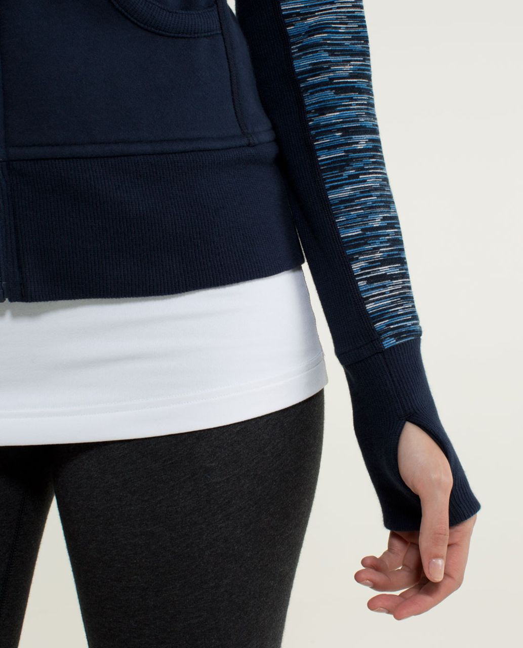 Lululemon Scuba Hoodie *Stretch (Lined Hood) - Inkwell / Wee Are From Space Printed October Inkwell