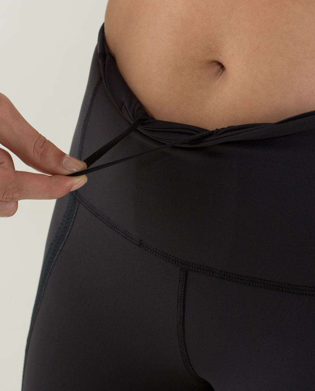 Lululemon Can't Stop Crop - Black