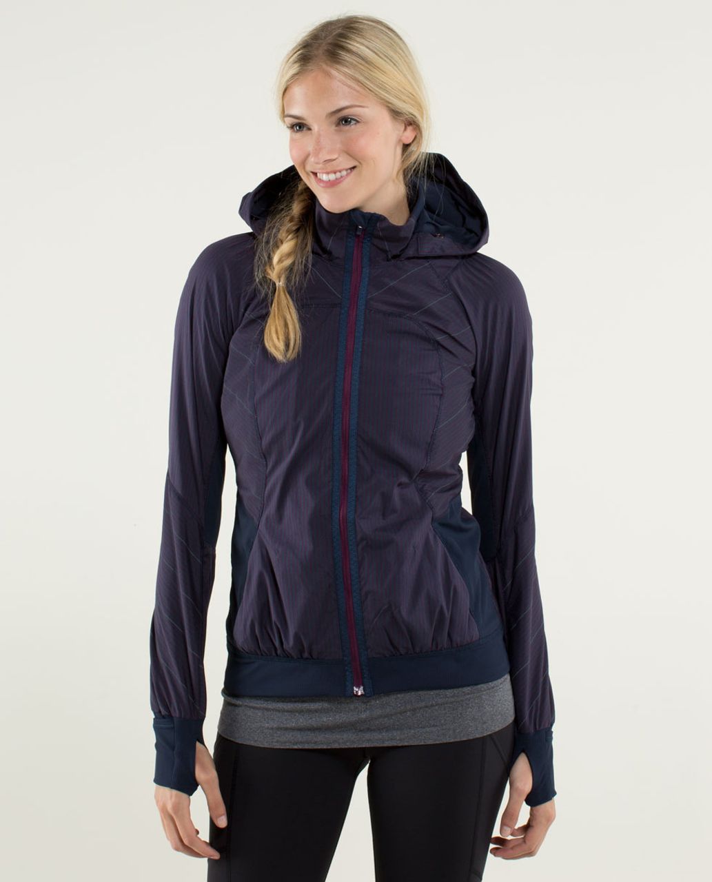 Lululemon Athletic Sheer Joy Full Zip Jacket Spanish Oak Women's