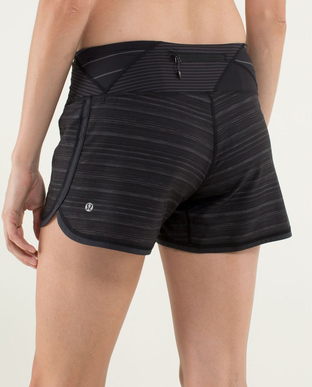 Lululemon Groovy Run Short - Wee Are From Space September Black / Quilt 25 Fall 2013 / Black