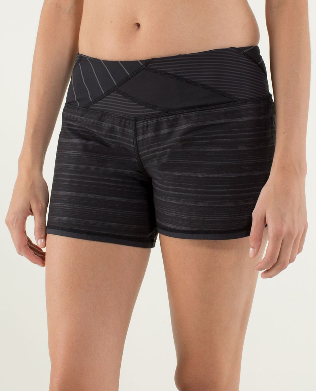 Lululemon Groovy Run Short - Wee Are From Space September Black / Quilt 25 Fall 2013 / Black