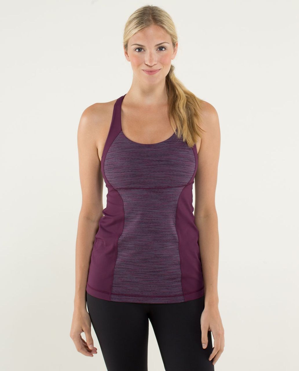 Lululemon Energy Tank - Wee Are From Space September Plum / Plum