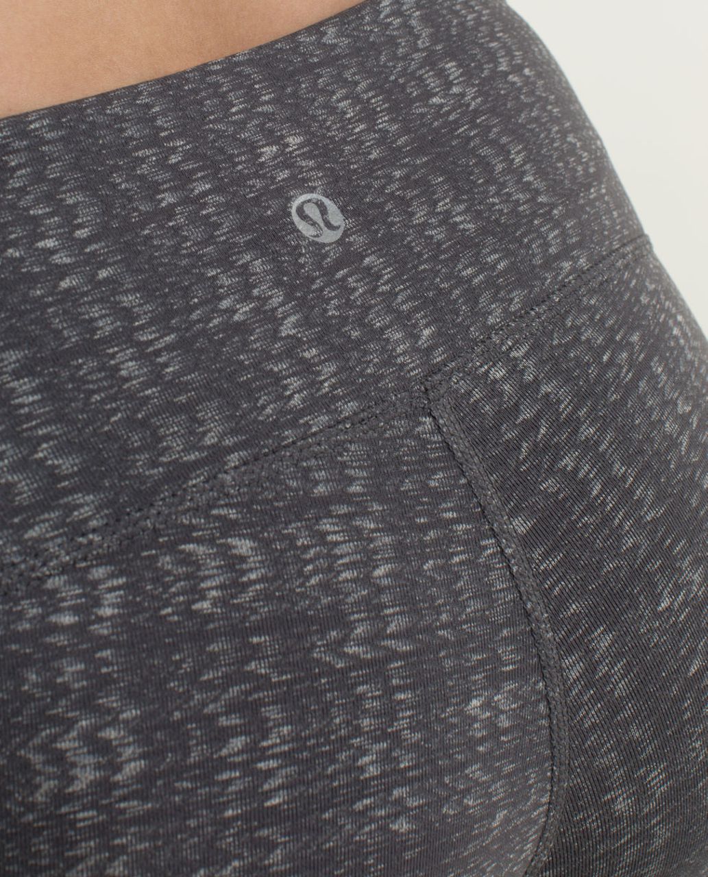 Lululemon Wunder Under Pant *Textured - Ziggy Wee October Angel Wing / Soot Light