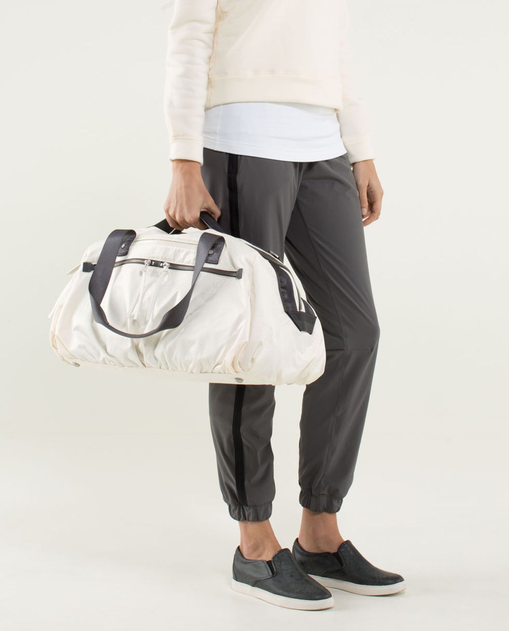 Lululemon Work It Out Duffel - Big Paisley Emboss Angel Wing