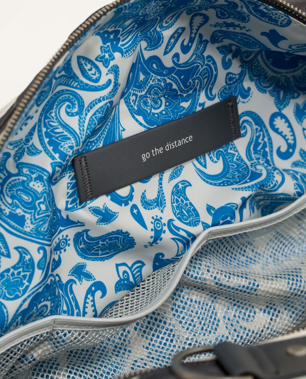 Lululemon Work It Out Duffel - Big Paisley Emboss Angel Wing