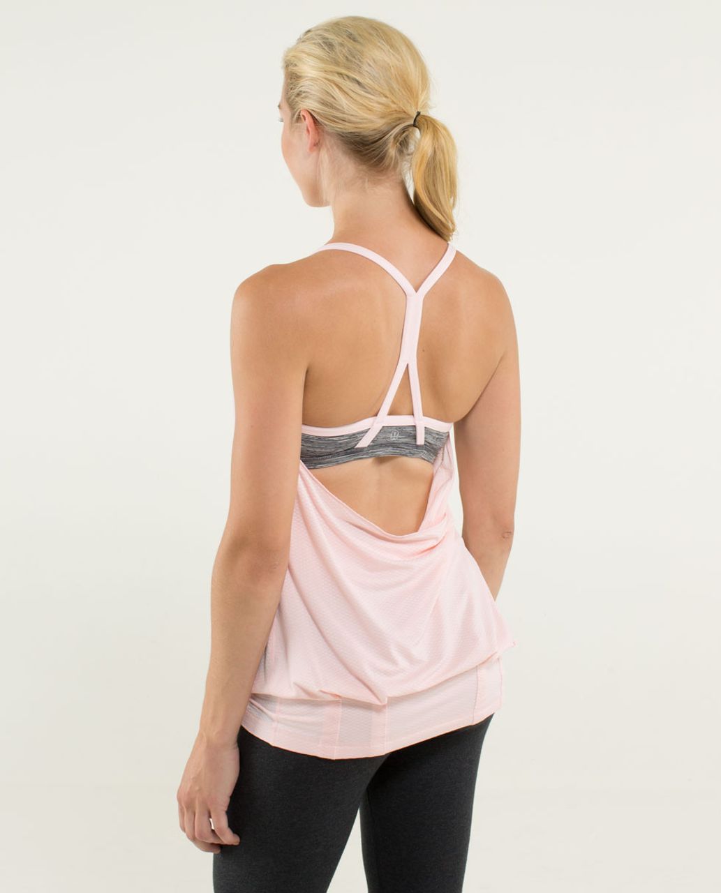 Lululemon C.Y.B Tank - Pretty Pink / Wee Are From Space October Angel Wing