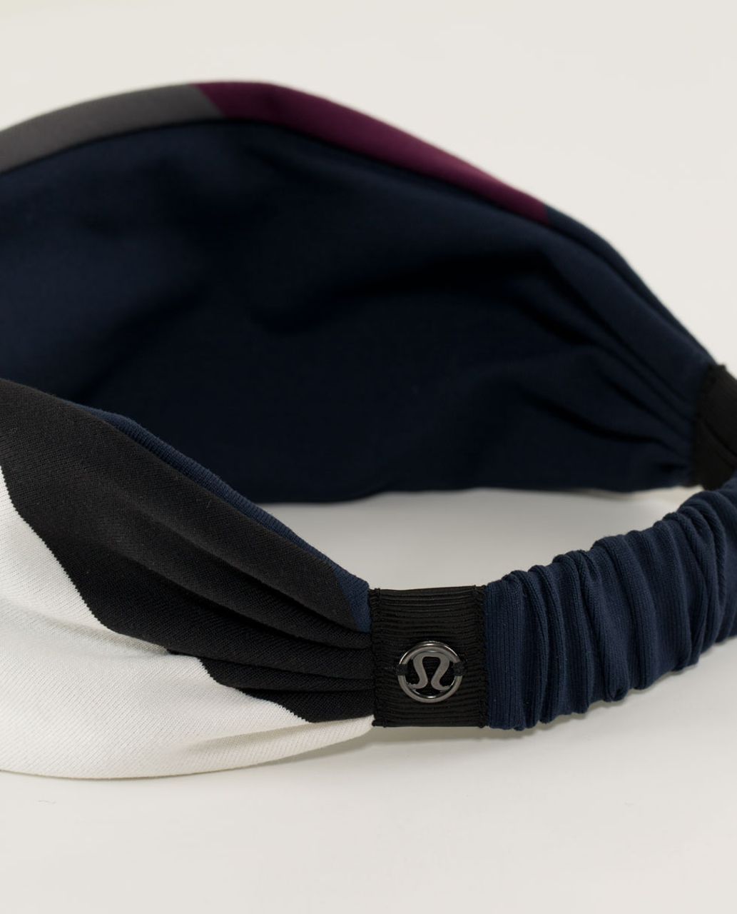 Lululemon Bang Buster Headband *Reversible - Pow Stripe Angel Wing / Inkwell