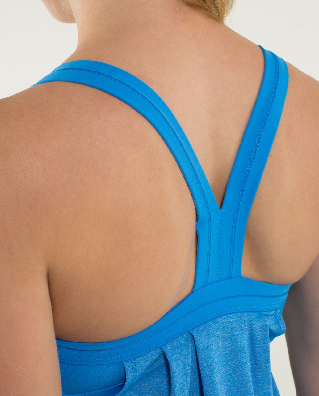 Lululemon Rest Less Tank - Heathered Cornflower / Cornflower