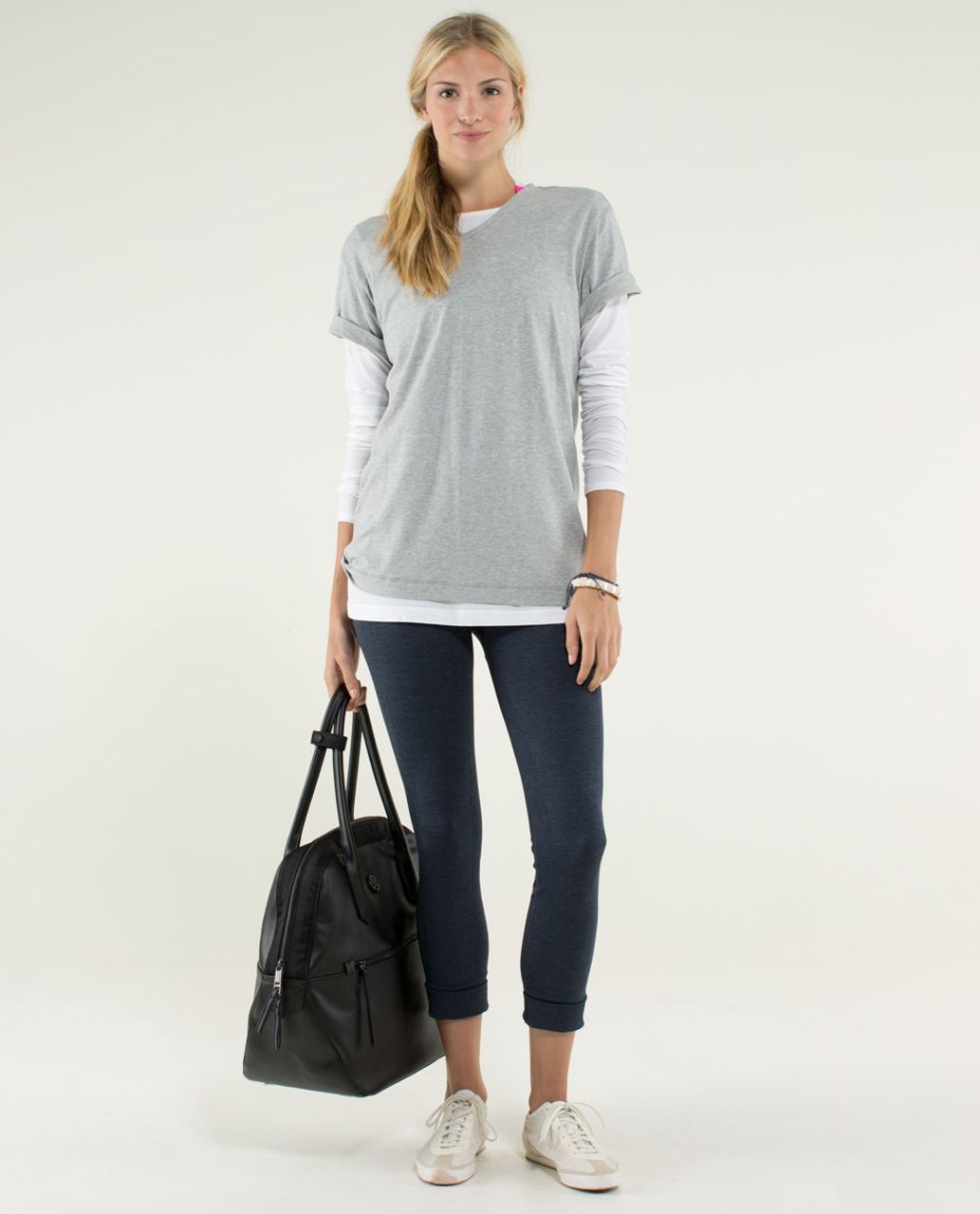 Lululemon Ebb To Street Pant - Heathered Inkwell - lulu fanatics