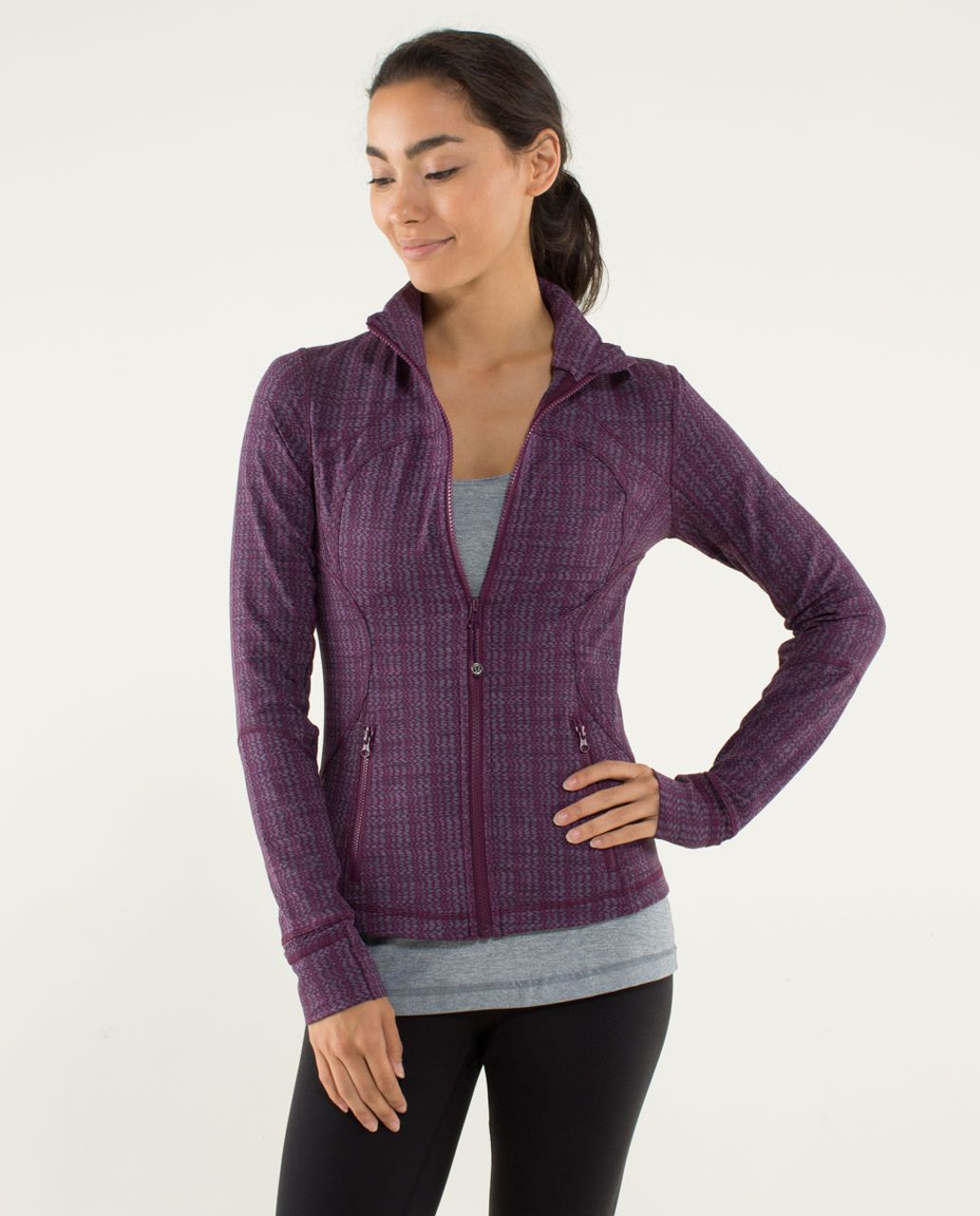 Lululemon Forme Jacket *Cuffins - Ziggy Wee September Plum