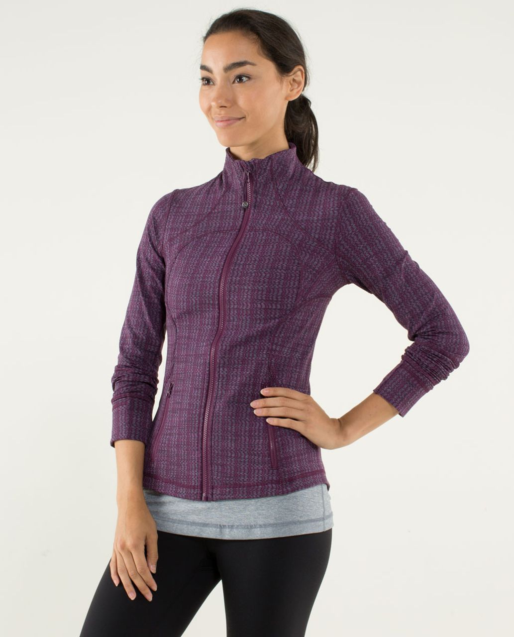 Lululemon Forme Jacket *Cuffins - Ziggy Wee September Plum