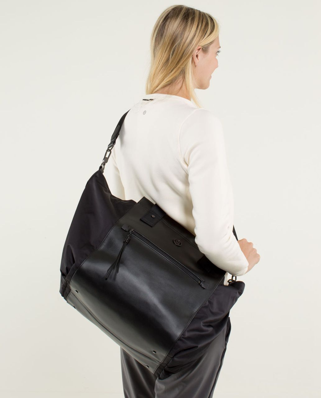 Lululemon Carry Me Om Tote (First Release) - Black - lulu fanatics