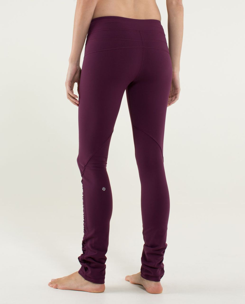 Lululemon City Pulse Pant - Plum / Black / Ziggy Wee August Glo