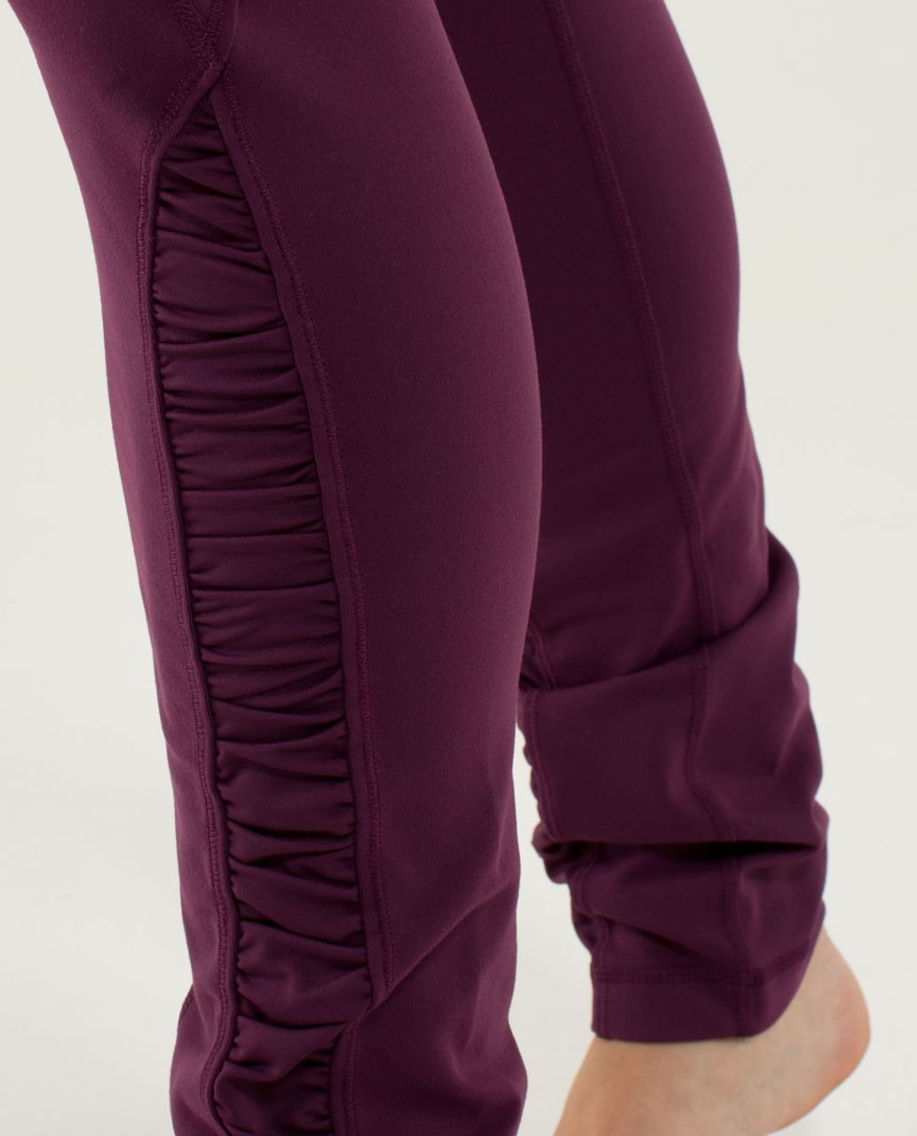 Lululemon City Pulse Pant - Plum / Black / Ziggy Wee August Glo